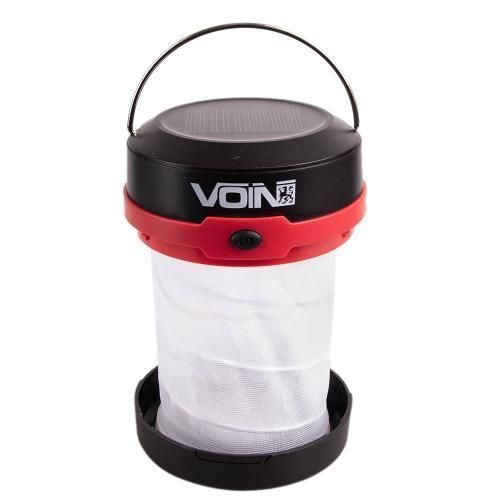 Фонарь для кемпинга VOIN VL-53, 3W Power Bank 1200m Ah/сон. панель/складной VL-53 фото