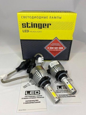 Лампи світлодіодні LED Stinger ST HB4 12-24В 55W 5500K STHB4 фото