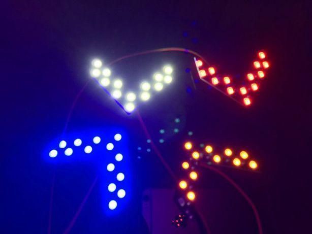 Led повторители поворота на зеркала заднего вида, указатель поворотов. Led повторювачі фото