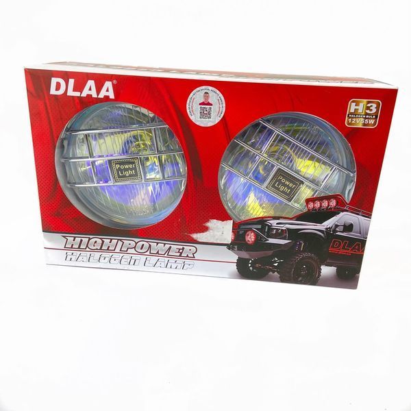 Автомобильные противотуманные фары DLAA&nbsp;LA 1090 Е-RY, Цоколь H3, 12В, 55W, D=128мм, комплект 2шт LA1090ЕRY фото