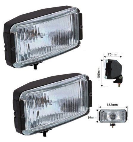 Автомобільні протитуманні фари DLAA LA 7050 W, Цоколь H3, 12В, 55W, 182х86мм 7050W фото