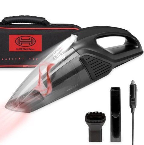 Автомобильный пылесос Heyner 243 100 Turbo Power 90W, сухая и влажная уборка, LED подсветка 243100 фото