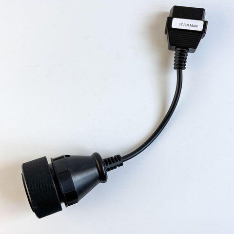 Перехідник MAN 37 pin на 16 pin OBD2 сканера для вантажних автомобілів Ман MAN 37 pin фото