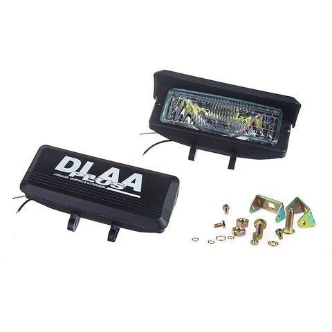 Фари протитуманні додаткові 12V 55W 192х77мм з кришками DLAA LA 1006-W комплект 2шт LA 1006-W фото