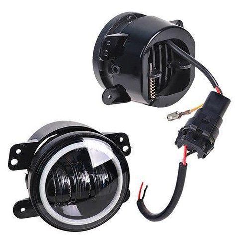 Фары врезные светодиодные 12-24V d102 мм Pulso LED 50327 комплект 2шт LED 50327 фото