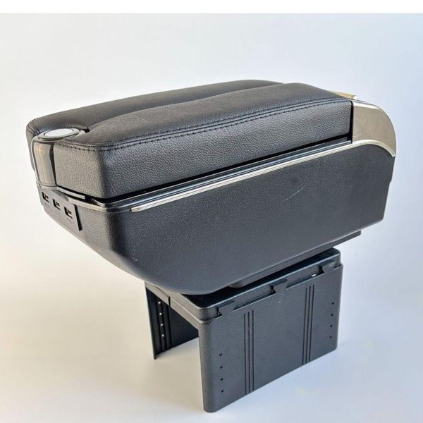 Подлокотник универсальный черный, пепельница, подстаканник, 7 USB Vitol HJ48020B 35/15/16,5см HJ48020B фото