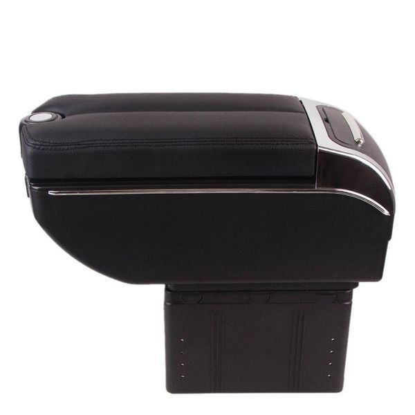 Подлокотник универсальный черный, пепельница, подстаканник, 7 USB Vitol HJ48020B 35/15/16,5см HJ48020B фото