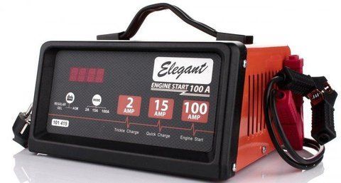 Пуско-зарядное устройство для автомобильного аккумулятора Elegant EL101415, 12V, 2/15/100А 101415 фото