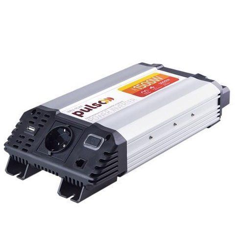 Преобразователь напряжения PULSO IMU-1524 24V-220V 1500W USB-5VDC2.0A модифицированная волна клеммы IMU-1524 фото