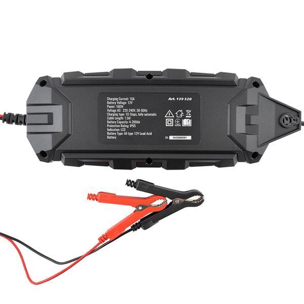 Зарядное устройство АКБ Winso 139520 Pro 12V 10A LCD 139520 фото