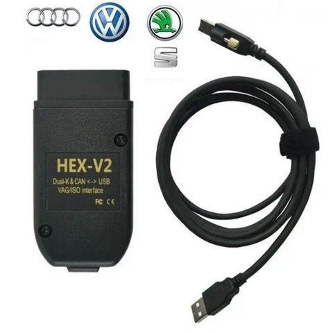Автосканер VCDS HEX-V2 21.9, OBD2-USB, чіп ATMEL-FTDI HEX21.9 фото