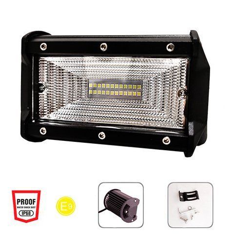 Фара дополнительная светодиодная 12-24V 72W 6000K Pulso WLP-72B1 SPOT 1шт WLP-72B1 фото