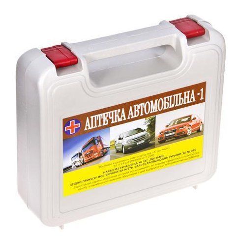 Аптечка медична автомобільна Автопрофі АМА-1, у футлярі 138 АМА-1 Профи фото