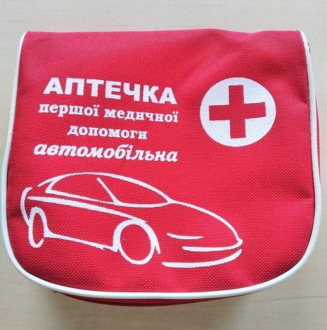 Аптечка медична автомобільна Сумка, аптечка в сумці 471 фото