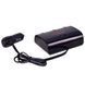 Удлинитель прикуривателя 3 выхода + 1USB 1А 12-24V VOIN SC-3073 SC-3073 фото 3