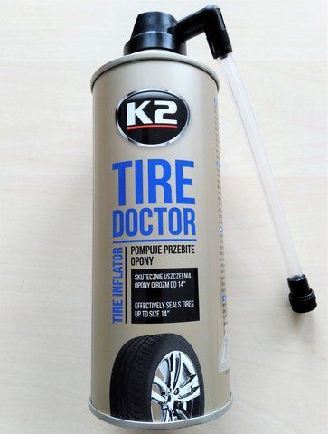 Вулканізатор шин K2 Tire doctor, 400ml, до R14 K2-400 фото