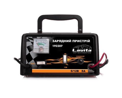 Зарядний пристрій для автомобільного акумулятора Lavita LA 192307, 8А, 6-12V 192307 фото