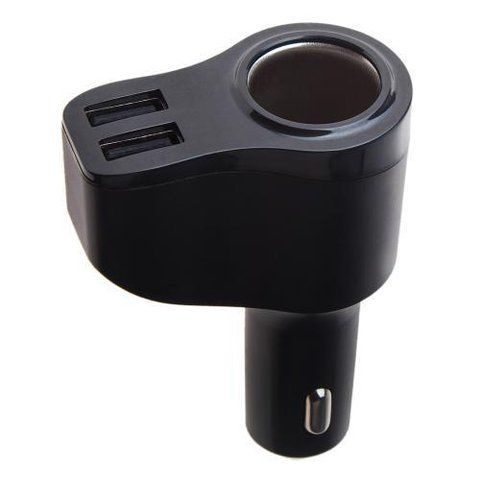 Подовжувач прикурювача 1 вихід + 2USB 2,4A 12-24V PULSO SC-1528С SC-1528C фото