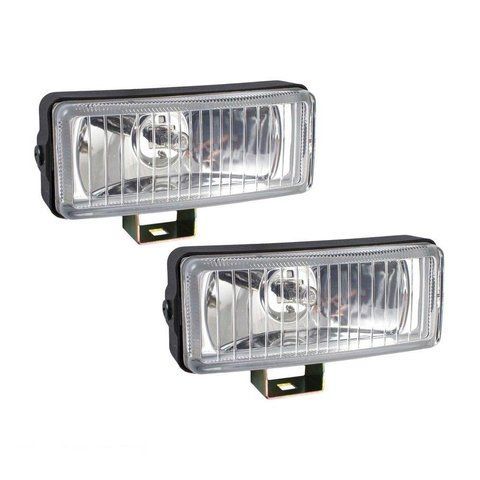 Фари протитуманні додаткові 12V 55W 126х53мм DLAA 8022 W комплект 2шт LA 8022-W фото