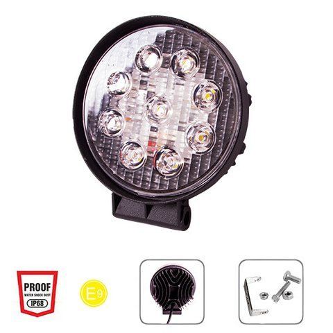 Фара дополнительная светодиодная 12-24V 27W 6000K Pulso WLP-27R1S5 SPOT 1шт WLP-27R1S5 фото