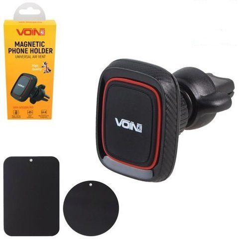 Магнитный держатель для телефона в машину VOIN UHV-5002BK-RD UHV-5002BK/RD фото